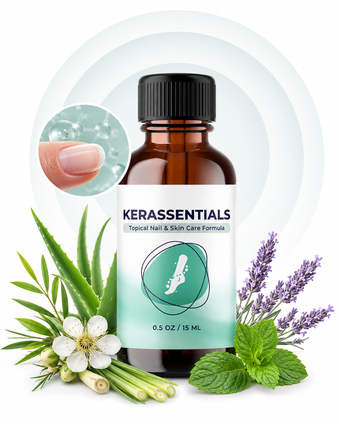Kerassentials three bottle package